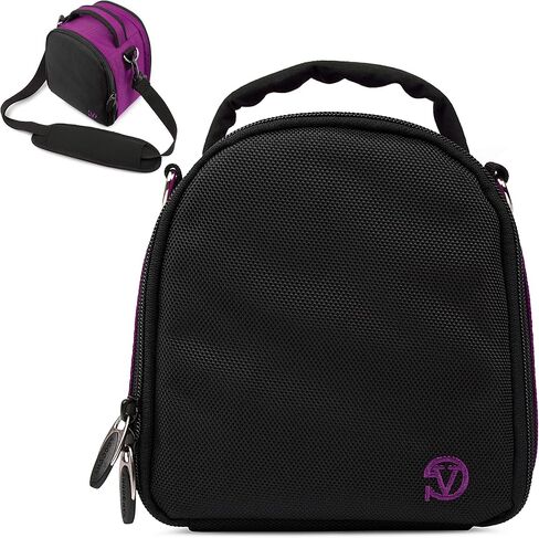 VanGoddy Laurel Plum Purple Carrying Case Bag for Nikon Z50 Z7 Z6, D DL Series, Compact, D-SLR, Mirrorless Cameras in Saudi Arabia