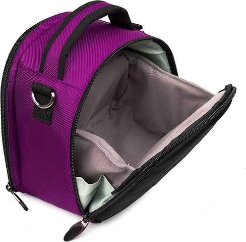VanGoddy Laurel Plum Purple Carrying Case Bag for Nikon Z50 Z7 Z6, D DL Series, Compact, D-SLR, Mirrorless Cameras in Saudi Arabia