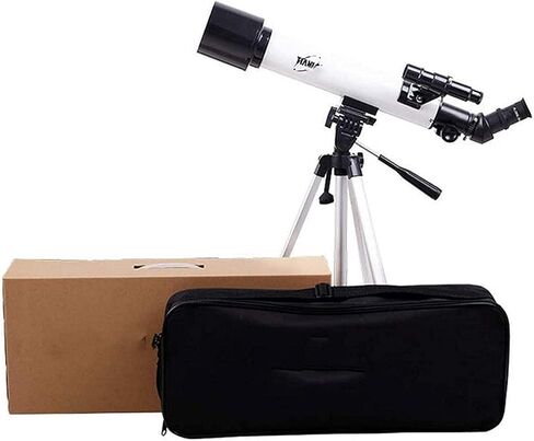 Super Binoculars Kids Telescope for Adults Astronomy Beginners 60mm Aperture 500mm Mount Astronomical Refracting Telescope 1.5X Erecting Eyepiece 3X Barlow Lens in Kuwait