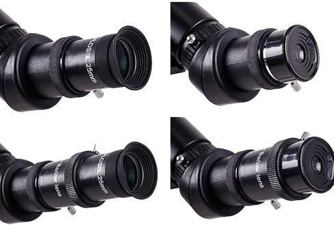 Super Binoculars Kids Telescope for Adults Astronomy Beginners 60mm Aperture 500mm Mount Astronomical Refracting Telescope 1.5X Erecting Eyepiece 3X Barlow Lens in Kuwait