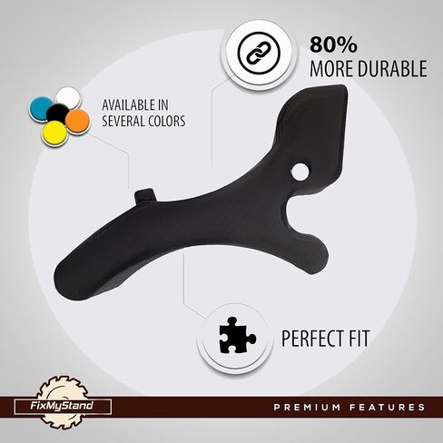 FIXMYSTAND release lever kit (includes springs) for DEWALT dw7231 brackets (Black) in Kuwait