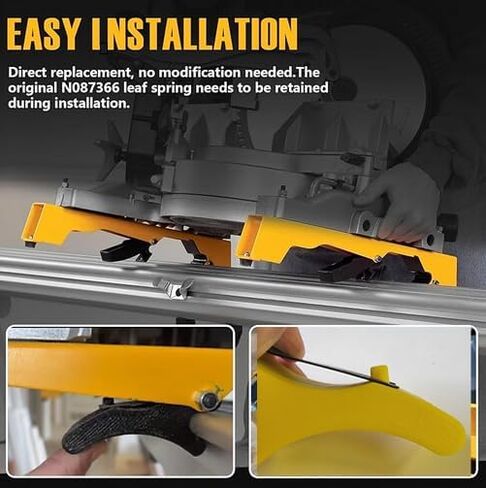 FIXMYSTAND release lever kit (includes springs) for DEWALT dw7231 brackets (Black) in Kuwait