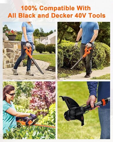 20 Volt MAX 2.0AH Battery Compatible with Black and Decker 20v Lithium Battery lbxr20 lbxr2020 LBXR2520 LB2X4020，Compatible with All Black and Decker 20V Power+ Tools LDX120C LST300 in Saudi Arabia