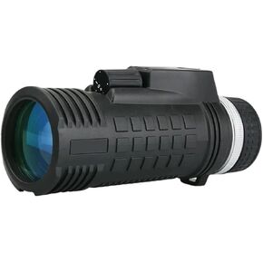 Monocular Telescope Built in Compass Rangefinder 8x42 Monocular Compact Monocular Single Hand Focus for Birdwatch