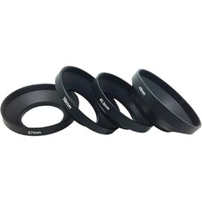 Metal Wide Angle Lens Hood Generic Screw-on Black with Filter Thread 37 39 40.5 43 46 49 52 55 58 62 67 72 77 82 86 95 mm(77mm)