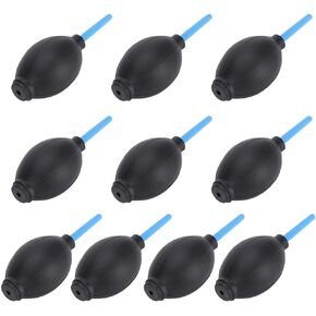 Efficient Dust Removal Pump Cleaner Set for Camera & Electronics - 10Pcs Rubber Blowing Ball - Portable Air Blower with OneWay Valve for Computer & Sensitive Equipment