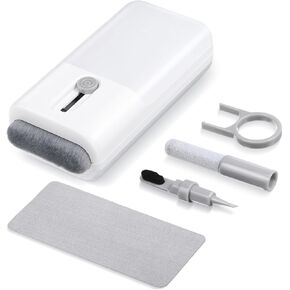 NUOBESTY 2sets Electronic Cleaning Kit with Spray Bottle Cleaning Brush Pen Wiper Key Cap for Headphones Keyboards Laptops Phones and Monitors