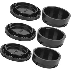 aqxreight Hard Plastic Lightweight Scratch Camera Body Lens Cover Kit for F Mount Cameras Body Made High and C Lens CoverCamera CoverCamera CoverLens Cover KitLens for