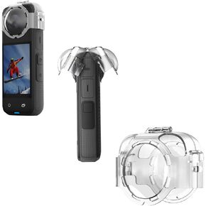 Camera Lens Anti-Fog Inserts Lens Guards Cap for Insta360 X4 Camera Lens Protector Protective Cover Case
