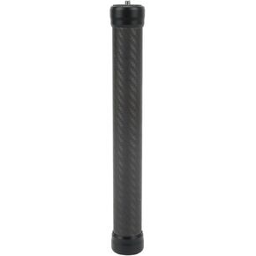 Extension Pole Camera Stabilizer, 25cm 33mm Diameter Camera Stabilizer Extension Pole Aluminum Alloy Carbon Fiber for Possibilities and Postions Shooting