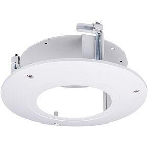 PFB201C Metal in-Ceiling Mount Bracket for Dahua Dome Cameras, Aesthetic Design, Φ8.39"x3.52", White
