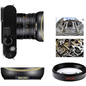 49MM HD 32K Ultra Wide Angle Lens + Macro Lens for Leica Q3 Digital Camera