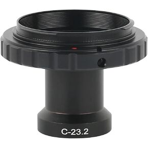 C-Mount Mount Camera Adapter T-Ring SLR Camera Eyepiece Ports Adapter for Stereo Microscope CCD Adapter(A)