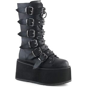 Demonia Women's Damned-225 Mid Calf Boot