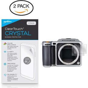 واقي شاشة Boxwave متوافق مع Hasselblad X1D - Cleartouch Crystal (2 pack) ، HD Skin -Skin - Shields from for Hasselblad X1D ، Hasselblad X1D ، X1D -50C