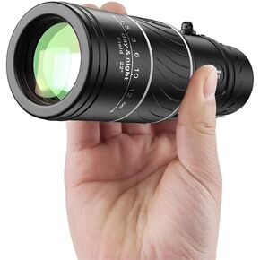 Portable Binoculars High Power Monocular Telescope, 16X52 High Definition Compact Monoculars Bak4 Prism Optics for Bird Watching for Men