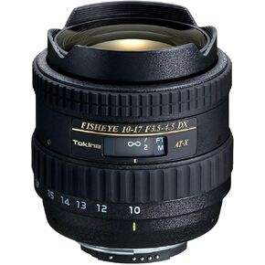 Tokina AF 10-17mm F/3. 5-4.5 at-X 107 DX Fish Eye Canon