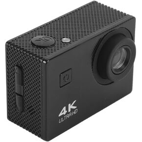 4K Cycling Video Camera with 170° Wide Angle Lens, Screen, Anti Shake Technology, 1050mAh Battery for Longer Sessions, Wearable Video Camera
