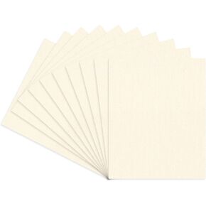 CountryArtHouse Textured Cream Acid Free 16x20 Backing Board - Uncut Photo Mat Board - 1 Sheet
