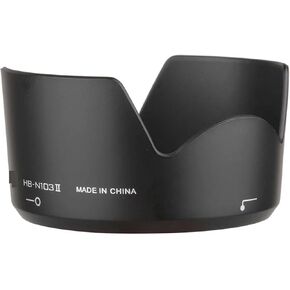 Camera Lens Hood HB-N103II for Nikon 1 10-30mm VR & 30-110mm VR 40.5mm Filter Lens for Nikon1 J1 J2 J3 V1 V2 Accessories(HB-N103II)
