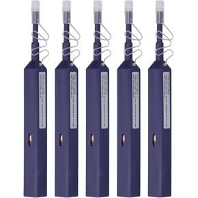 Fiber Optic Cleaner Pen LC, Fiber Optic Connector Cleaning Pen SC FC ST Cleaner >800 Clean Times LC MU Dia1.25mm Simple, Video Cables