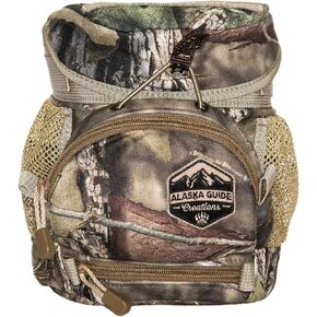Alaska Guide Creations Hybrid with MAX Pocket | Compact Utility Bag with Mesh Side Pockets | Binocular Harness for Comfort and Quick Access (Multicam)