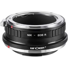 New K&F Concept Adapter for Nikon F Auto AIS D Mount Lens to Canon EOS RF Camera
