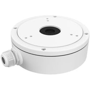 DS-1280ZJ-M Conduit Base Junction Box for Hikvision Camera, Weather Proof, Aluminum Alloy, White