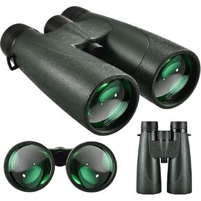 LUXUN 15x56 Binoculars for Adults High Powered with HD Optical System, BAK4 Prism & FMC Coating Waterproof Binoculars for Hunting Bird Watching Stargazing Football Games