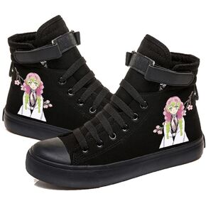 DIOMMELL Nezuko Tanjiro Zenitsu Shinobu Sneakers High Top Shoes Anime Gift