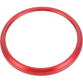 Metal Lens Decoration Ring Lightweight Protective Lens Ring for X100 V VI F T S Camera (Red)