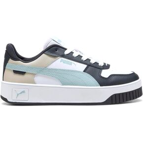 PUMA Womens Carina Street Platform Lace Up Sneakers Shoes Casual - White - Size 9 M