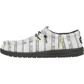 Heydude Wally Funk Surf Surf Gray Size 10 ، أحذية الرجال ، متسكعون ، مريحون وخفيفون الوزن