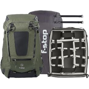 f-stop DuraDiamond Tilopa 50L - Camera Pack Bundle for Photography (Cypress Green)