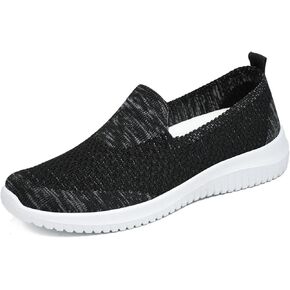 Alexis Leroy Women's Casual Slip On Walking Shoes Lightweight Comfy Sneakers