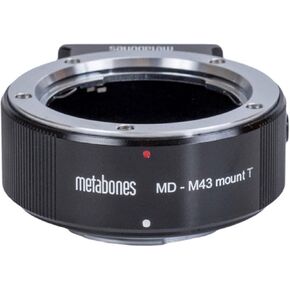Minolta MD Lens to Micro Four Thirds Camera T Adapter, Black