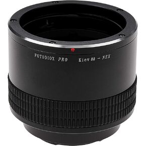 Fotodiox Pro Lens Mount Adapter - Kiev 88 SLR Lens to Sony Alpha E-Mount Mirrorless Camera Body