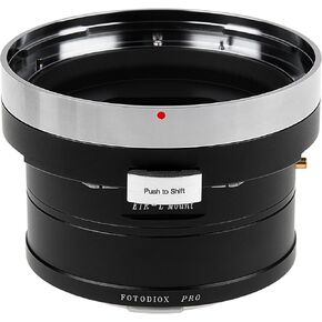 Fotodiox Pro Lens Mount Shift Adapter - Compatible with Bronica ETR Mount Lens to L-Mount Alliance Mirrorless Camera Body
