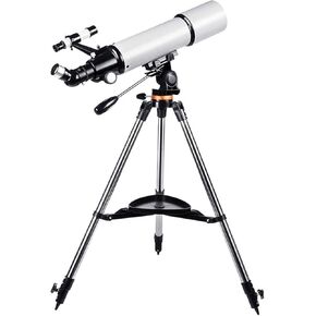 Telescopes Adults Astronomy Beginners Kids Adjustable Travel Scope - Portable Refractor Telescope - Fully-Coated Glass Optics - Ideal Telescope for Beginners