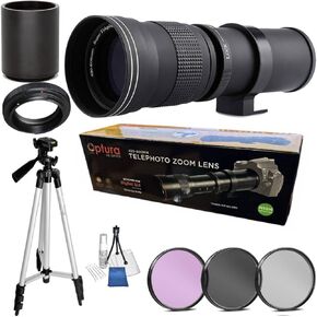 420-1600mm Aperture F/8-16 MF HD Manual Telephoto Zoom Lens for Pentax K-1, K-S2, K-S1, K-500, K-70, K-50, K-30, K5 IIs, K-7, K-5, K-3 II, K-2, K-X,(for Pentax K T-Mount)