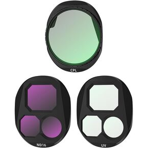 UV+CPL+ND16 Filter Sets for DJI Mavic 4 Pro Drone Lens Filter Accessories