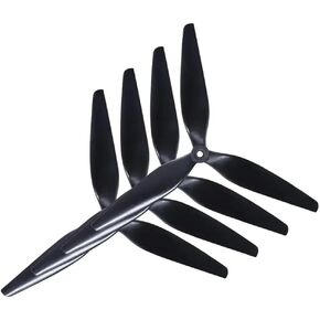 Macroquad 10X5X3 9X5X3 Compatible With Black Carbon Reinforced Nylon 3 Tri- Propellers FPV Drones(4pcs 10X5X3)