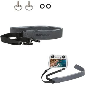 Mavic Mini 3 Pro Controller Accessories Slit Lanyard Neck Strap ، حزام PU RC لـ DJI RC/RC Pro/DJI Smart Controller ، متوافق مع Mavic Mini 3 Pro