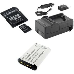Synergy Digital Accessory Kit, Compatible with Sony HDR-CX405 Camcorder Includes: SDNPBX1 Battery, SDM-1559 Charger, SDC4/16GB Memory Card