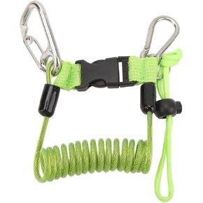Diving Hook Spring Rope Stainless Steel Anti Lost for Underwater Use