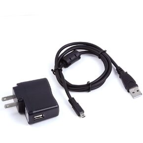 MaxLLTo in-Camera USB AC Power Adapter/Battery Charger + PC Cord for Nikon Coolpix S4100 Nikon Coolpix S2800 Camera