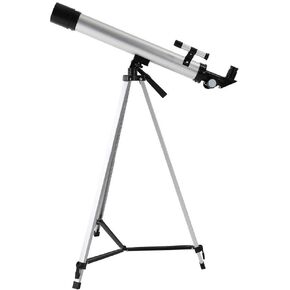 Refractor Telescope with Tripod ; Finder Scope Portable Telescope for Kids ; Astronomy Beginners Travel Scope Focal Length 600Mm 90 Degree Zenith Mirror