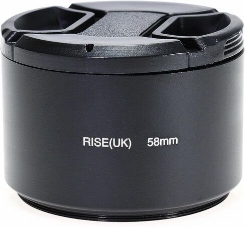 49/52/55/58/62/67/72/77mm Lens Hood Metal Telephoto Tele-Lens Long Focus Filter Thread Camera Metal Screw Hood Accessories(77mm) in Kuwait