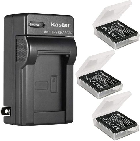Kastar AC Wall Battery Charger Replacement for Ricoh DB-60 DB-65 Battery, Ricoh BJ-6 Charger, Ricoh Caplio R3, Caplio R30, Caplio R4, Caplio R40, Caplio R5, WG-M1, GR, GR Digital in Saudi Arabia