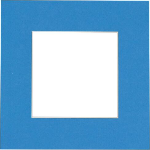 CountryArtHouse White Acid Free 32x32 Square Picture Frame Mat with White Core Bevel Cut for 28x28 Pictures - Fits 32x32 Frame - Pack of 1 Matboard in Saudi Arabia